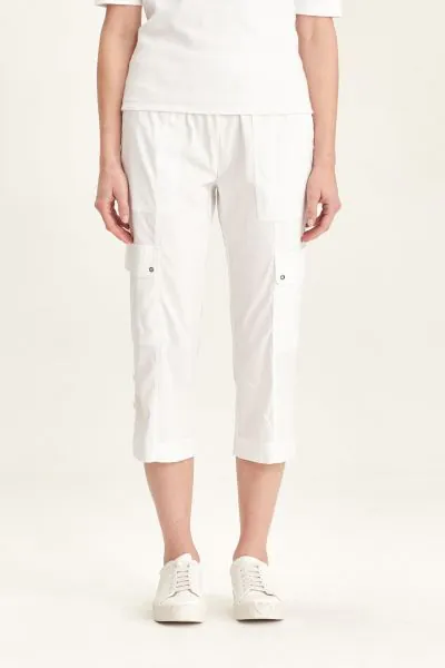 Verge Acrobat Cargo Short In White