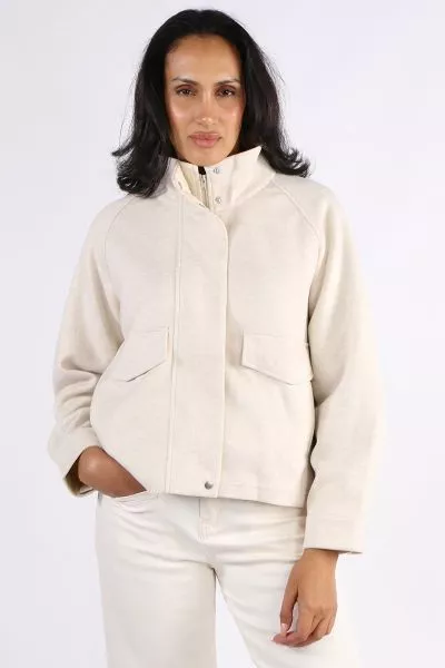 Blackstone Amaya Zip Front Crop Jacket adds instant style to any look cropped length and clean lines, with zip front ease. It balances structure, stretch and is super soft, making it the easy choice for everyday wear. The Amaya will become your go to laye