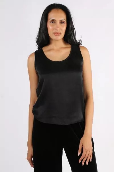 Blackstone Tiffany Bemberg Tank In Black