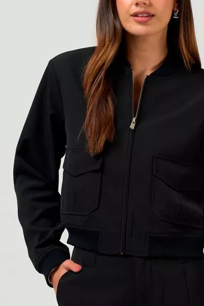 Madly Sweetly Cavalry Jacket In Black