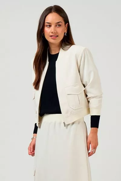 Madly Sweetly Cavalry Jacket In Vanilla
