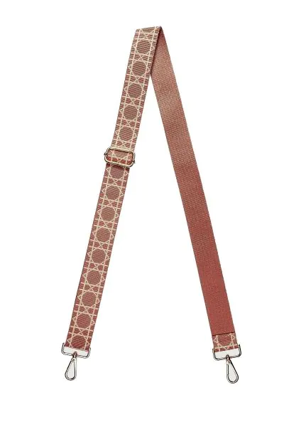 Ezra Guitar Strap By Louenhide In Blush