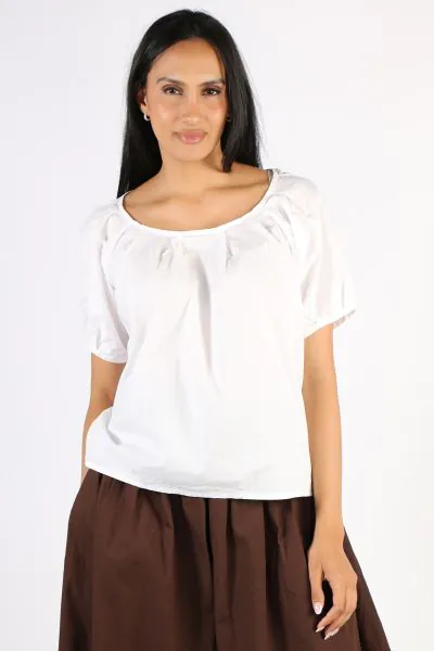 Frockk Ari Top In White