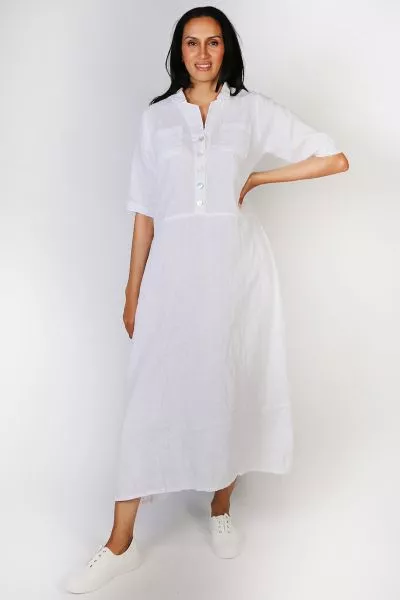 Frockk Bridget Dress In White