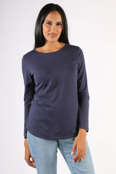 Goondiwindi Cotton Mia Tee In Navy