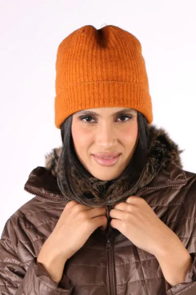 Kapeka Slouch Beanie in Spice