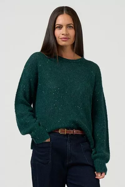 Loobies Story Ritz Jumper In Green