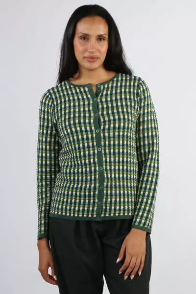 Mansted Emilia Cardigan In Green