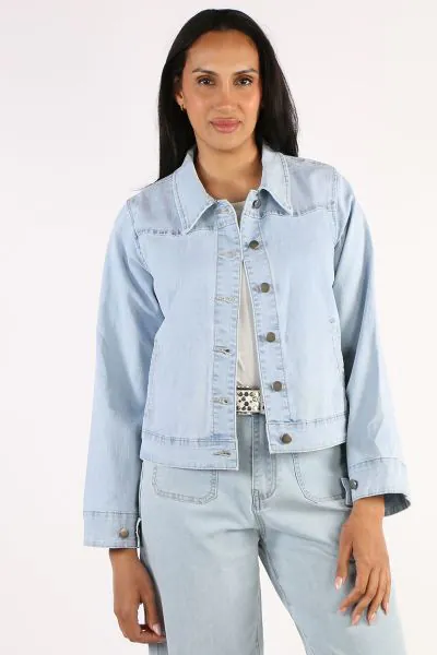 Neris Go West Jacket In Denim