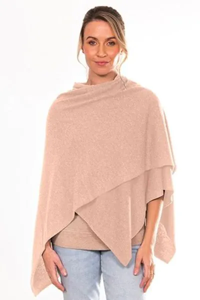 Bridge and Lord Wrap Topper In Oatmeal