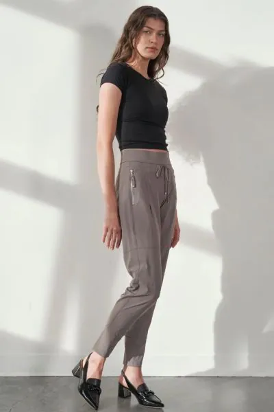 The Raffaello Rossi Candy Jogger Pant has been Impulses best performing style for two years running, with many customers returning to purchase multiple colors. This pants lightweight, quick drying fabric, combined with its crease resistant finish, make it