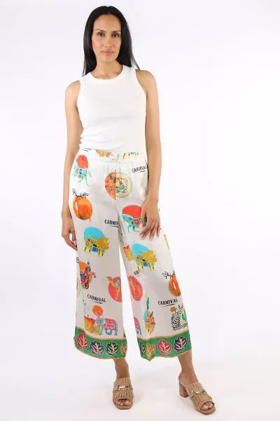 Rubyyaya Down Under Pant In White