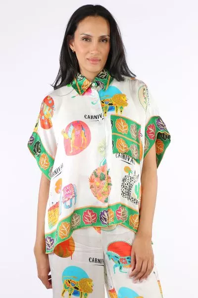 Rubyyaya Down Under Shirt In White