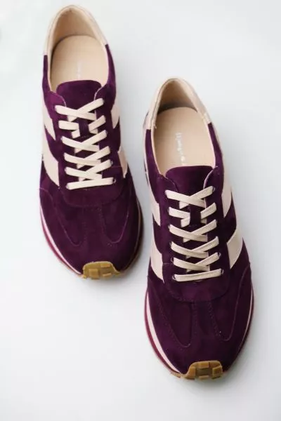 Sheryls Sneaker By Django & Juliette In Burgundy