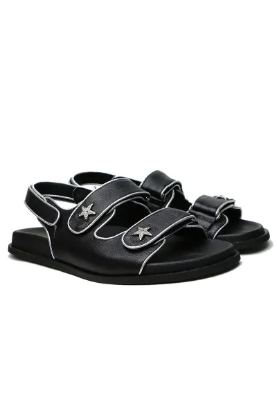 Django And Juliette Teagany Sandal In Black