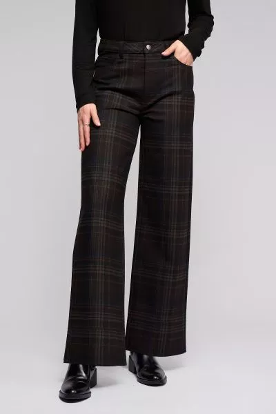 Vassalli Empire Pant In Hugo Check