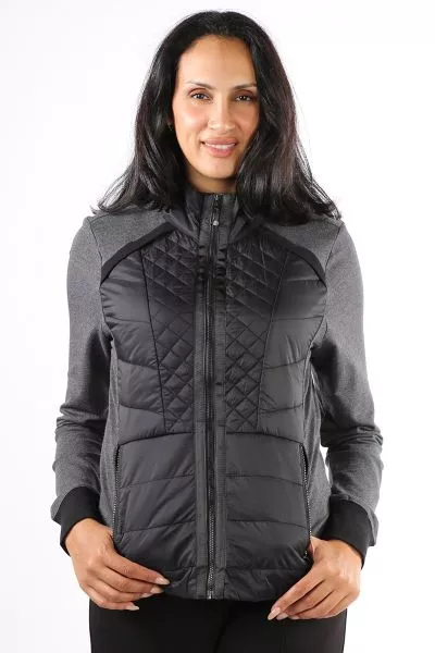 Verge Idaho Jacket In Charcoal