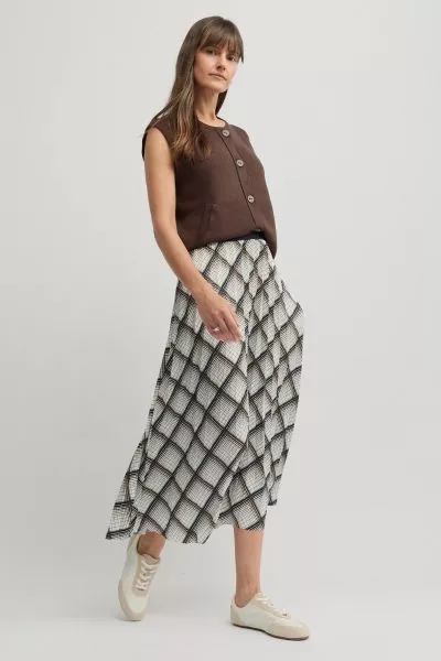 Yarra Trail Nuvela Skirt In Print