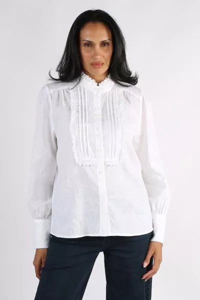 Zoe Kratzmann Haze Top In Porcelain