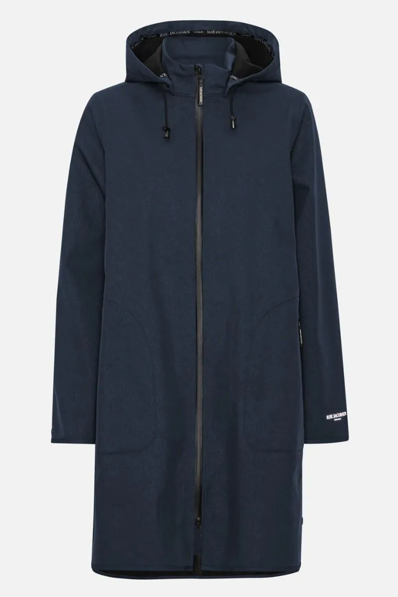 Wool lined raincoat top