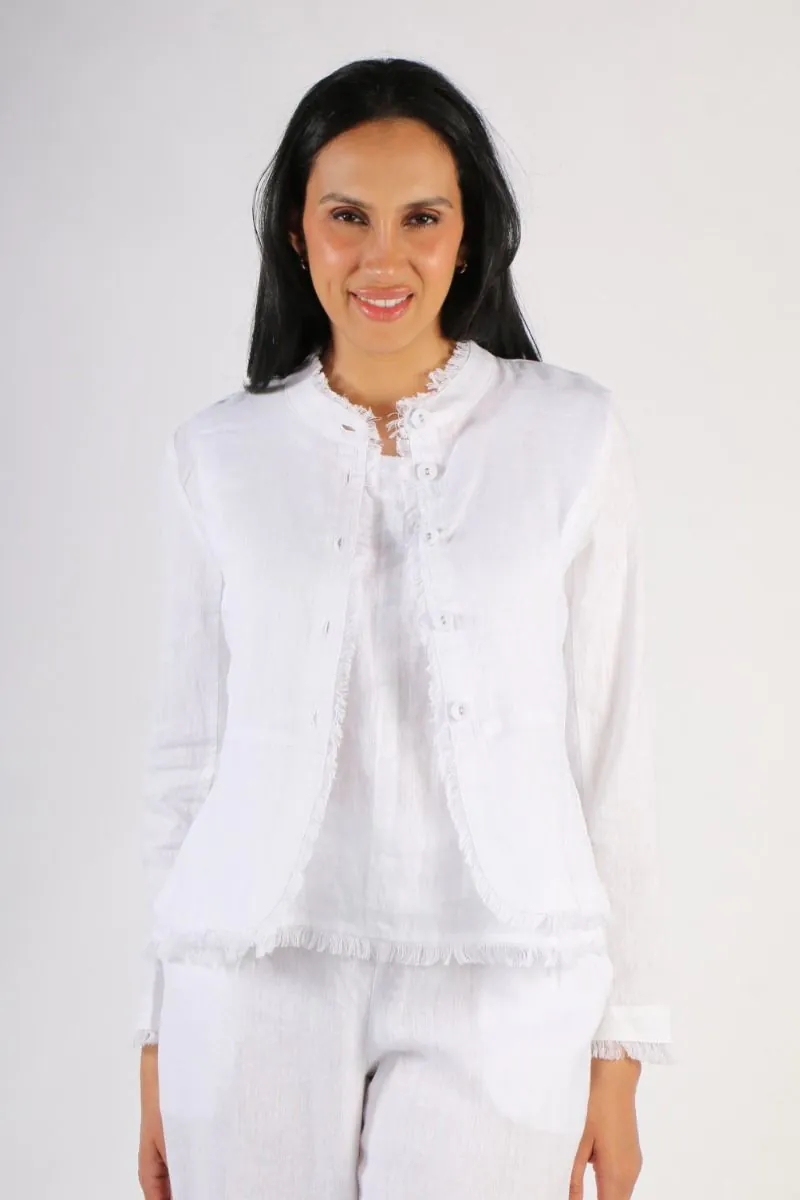White festival jacket hotsell