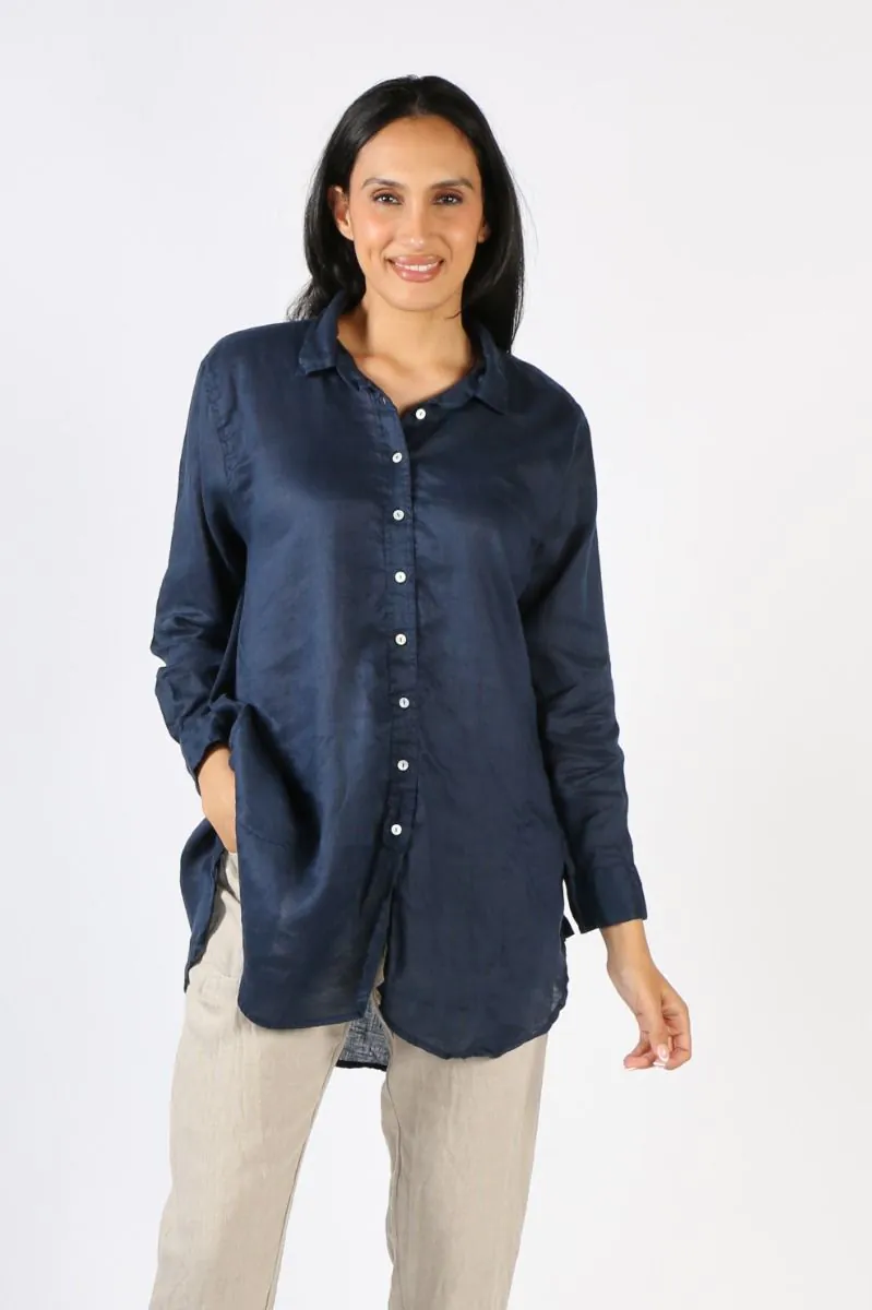 Frockk Sita Shirt In Navy