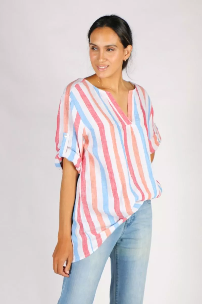 Reads Online Hammock Vine Multi Stripe Top