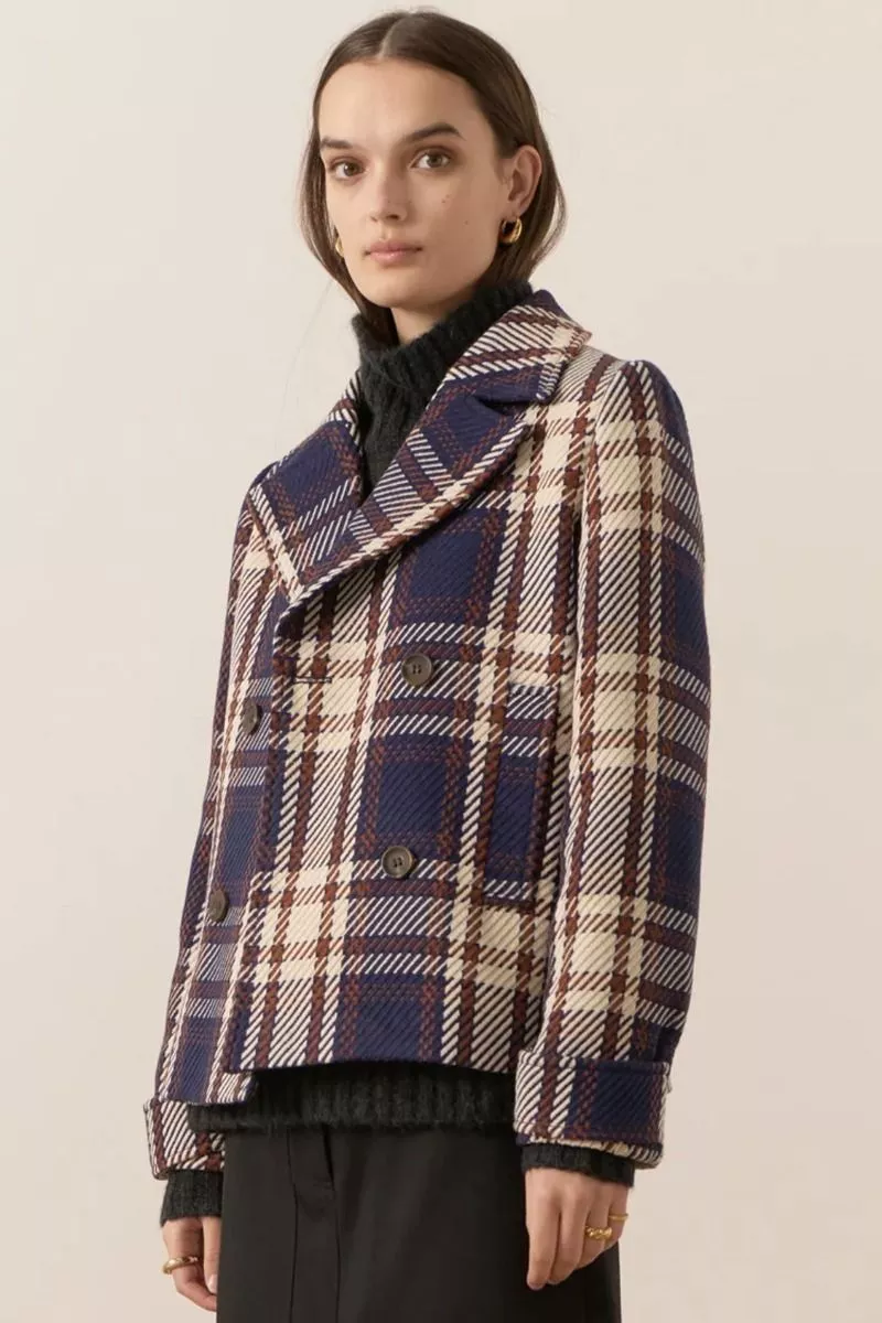 Check pea coat clearance