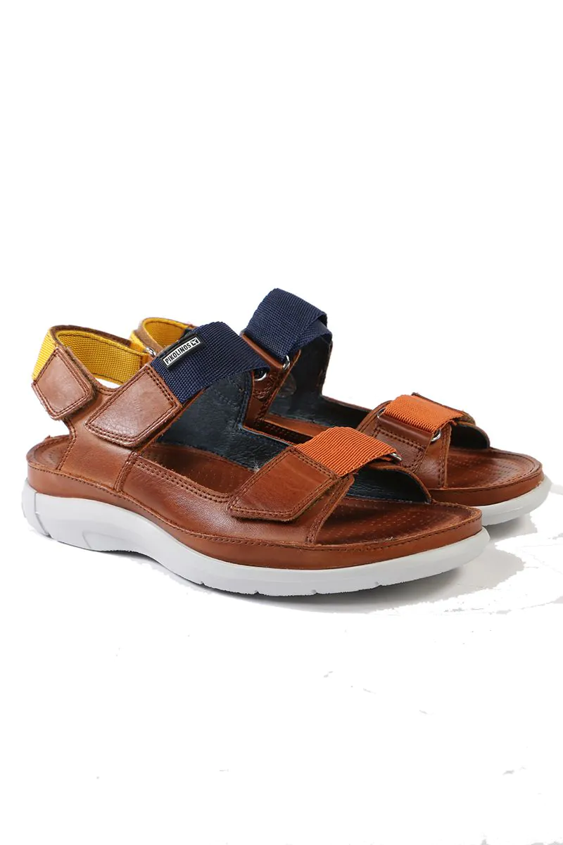 Pikolinos Multi Sandal In Tan