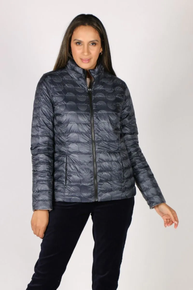 Reads Online Sabena Reversible Hooded Puffer Jacket In Spot