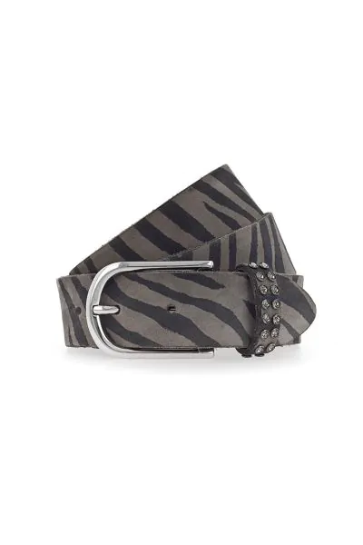 Zebra Print Belt by B.Belt