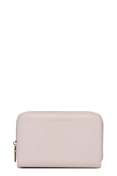 Lizzie Jewellery Case In Pale Pink