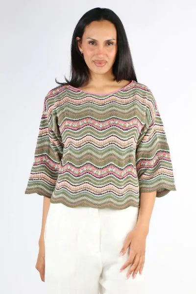 Aldo Martins Intarsia Knit Jumper In White