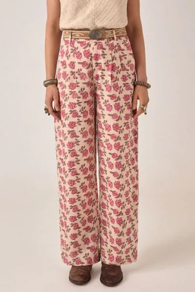Maison Hotel Angus Scottish Pink Pants