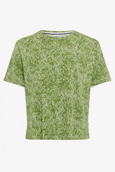 Brax Cara S Tee In Green Print