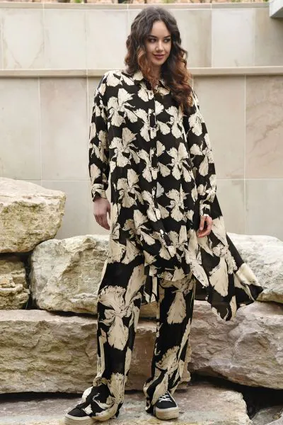 Curate City Lights Pant In Black