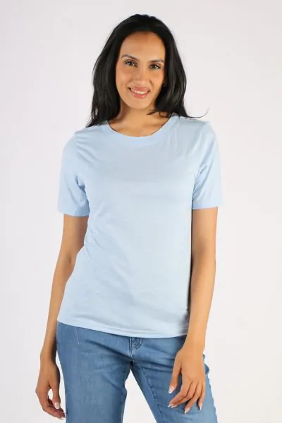 CC Heart Regular Tee In Powder