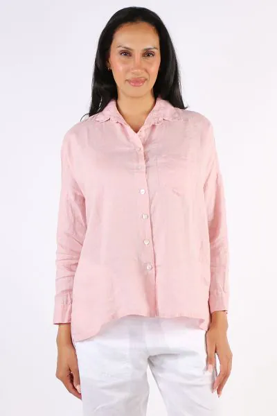 Frockk Rosie Shirt In Pink