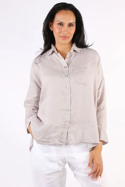 Frockk Rosie Shirt In Pewter