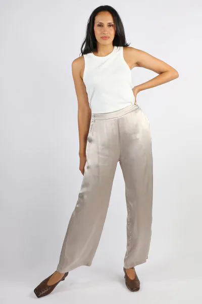 Hammock and Vine Opera Pant In Champagne