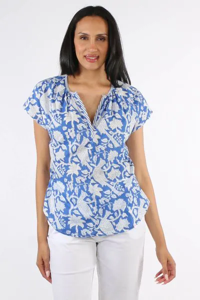 Ibsa Carolina Top In Ocean