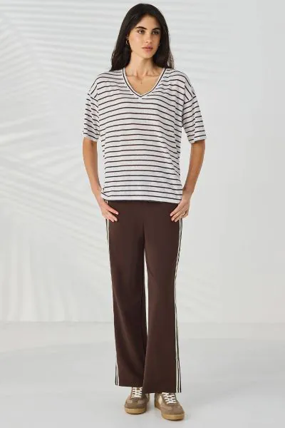 Lania Holt Pant In Chocolate