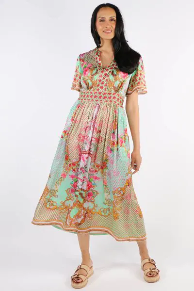 Lula Soul Pelicano Dress In Mint