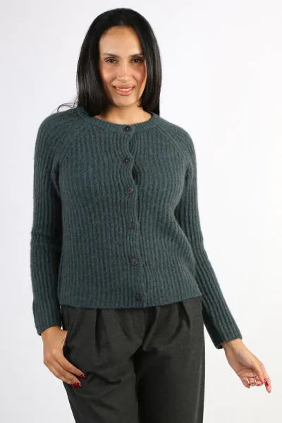Mansted Zaha Cardi In Green