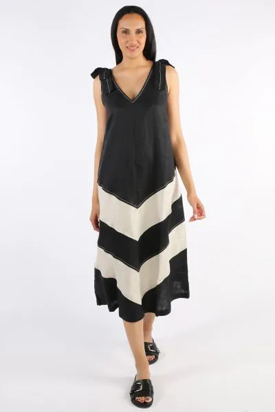 Neris Mixer Dress In Black