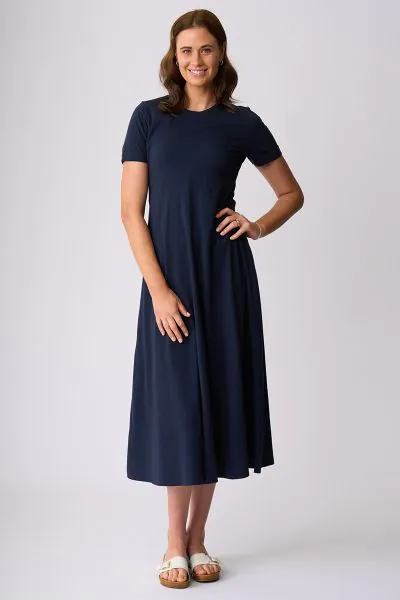 Charlie Jane Nevis Maxi Dress In Navy