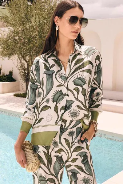 Pol Linne Shirt In Green