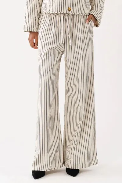 Lollys Laundry Rita Pant In Stripe