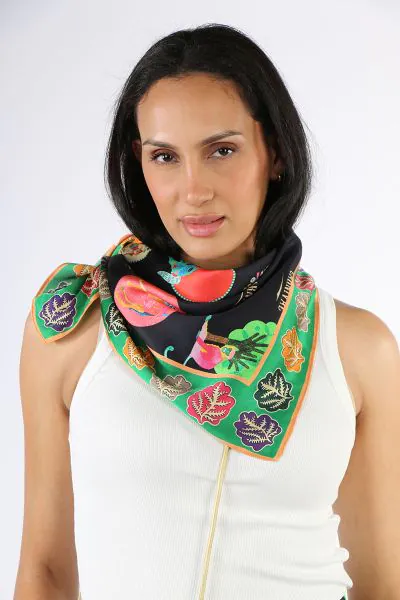 Rubyyaya Down Under Scarf In Black
