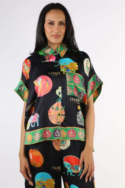 Rubyyaya Down Under Shirt In Black